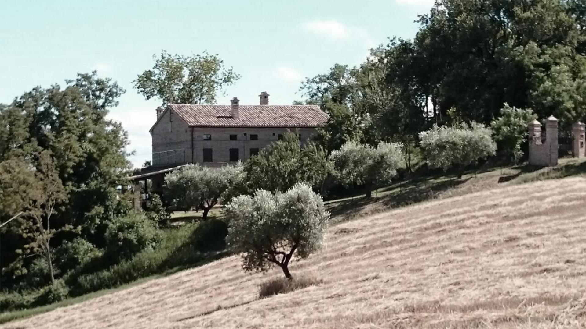 Bed And Breakfast La Vecchia Scuola Montefano Bagian luar foto