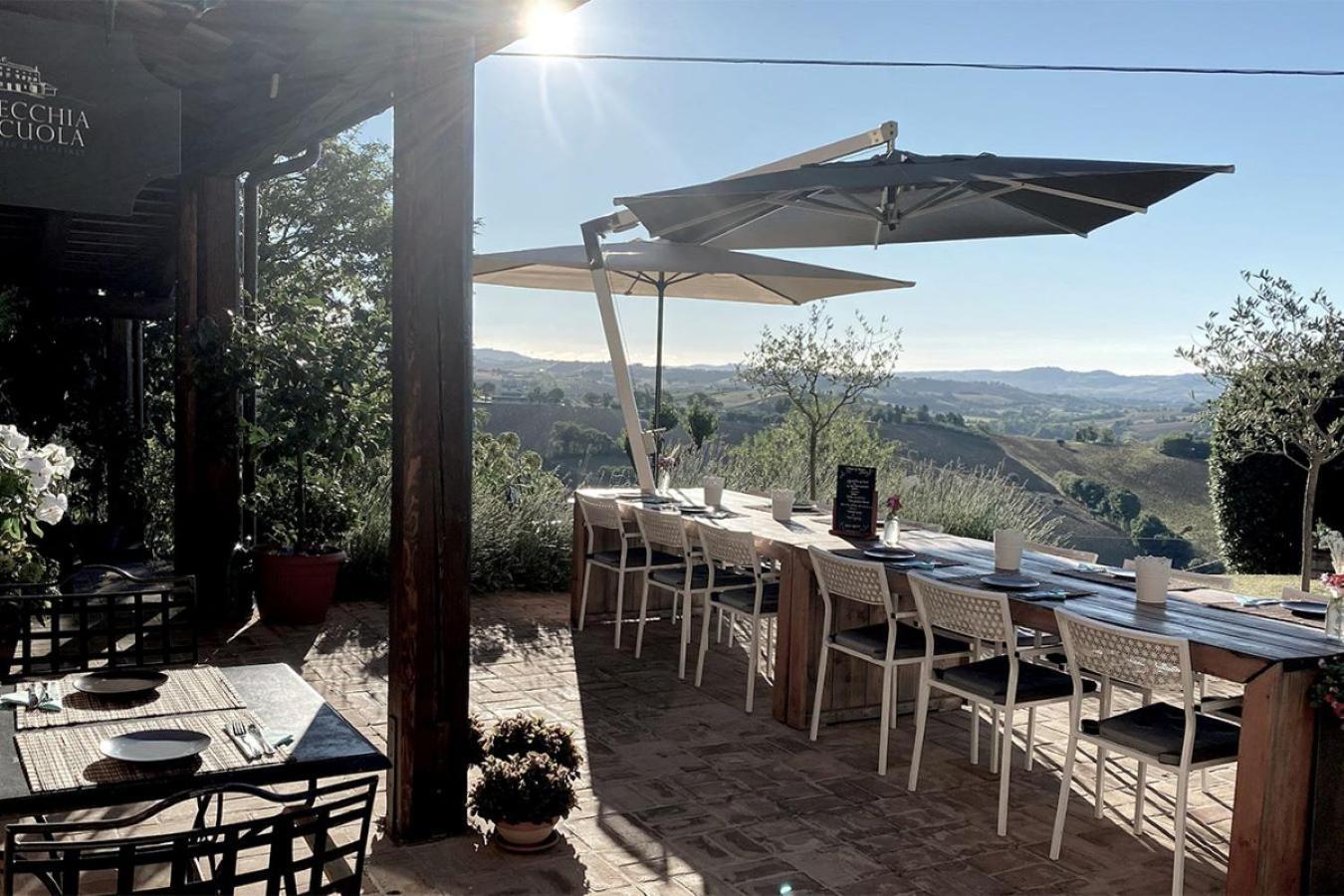 Bed And Breakfast La Vecchia Scuola Montefano Bagian luar foto