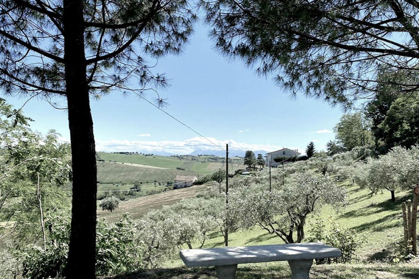 Bed And Breakfast La Vecchia Scuola Montefano Bagian luar foto