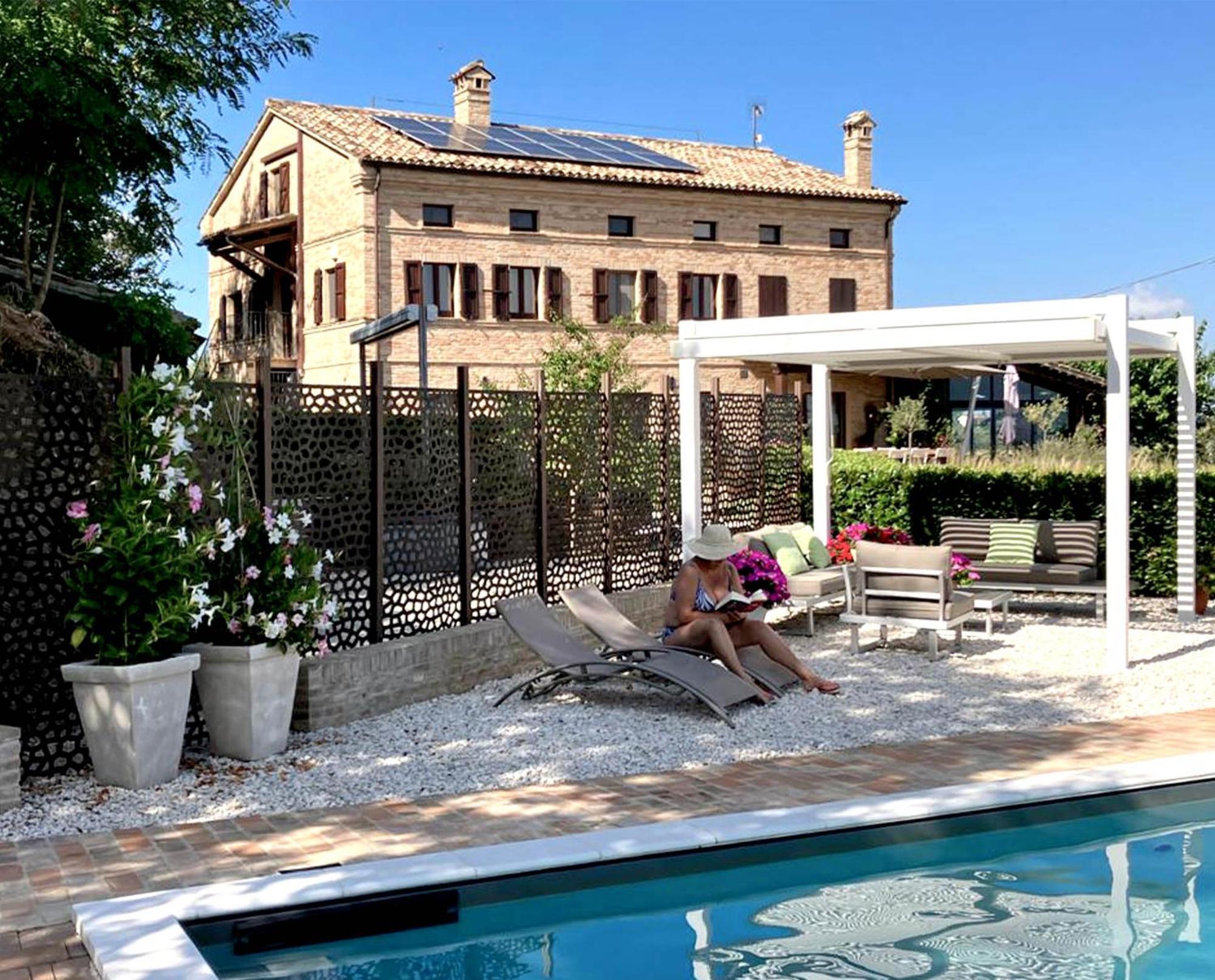 Bed And Breakfast La Vecchia Scuola Montefano Bagian luar foto